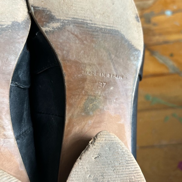 Maguire lambskin Black Leather Loafers - Picture 6 of 7